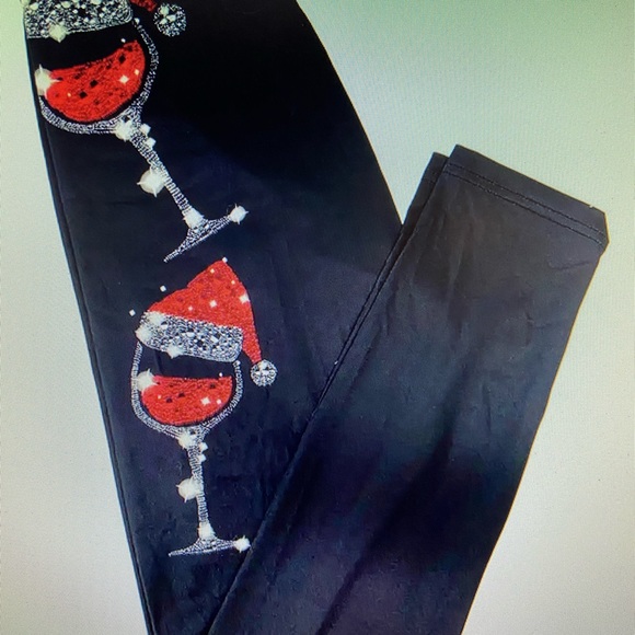 HOLIDAY CHEER LEGGINGS - Picture 6 of 11